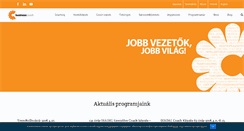 Desktop Screenshot of businesscoach.hu